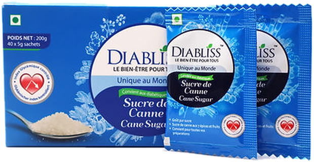 Boîte Diabliss 200 g, 40 sachets de 5 g